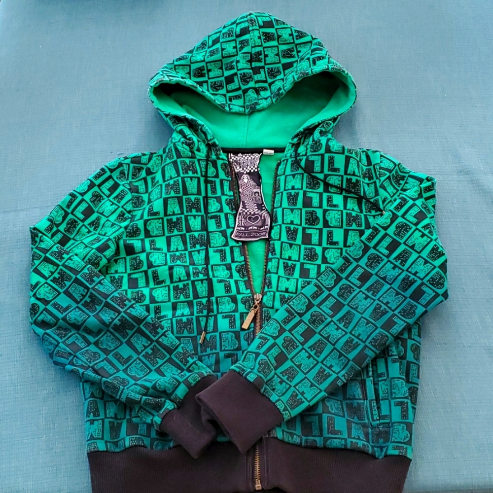 L.A.M.B. hoodie sz L